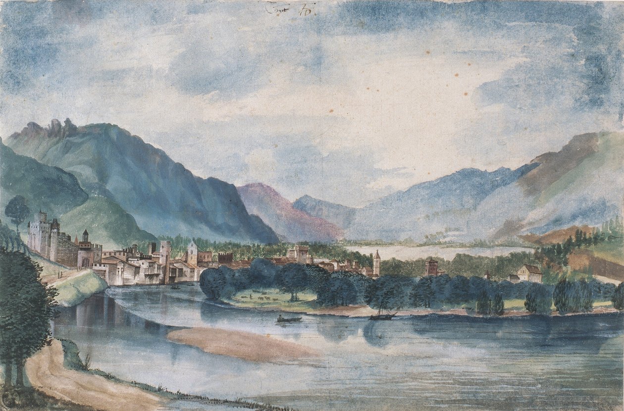 Vue de Trento - Albrecht Dürer