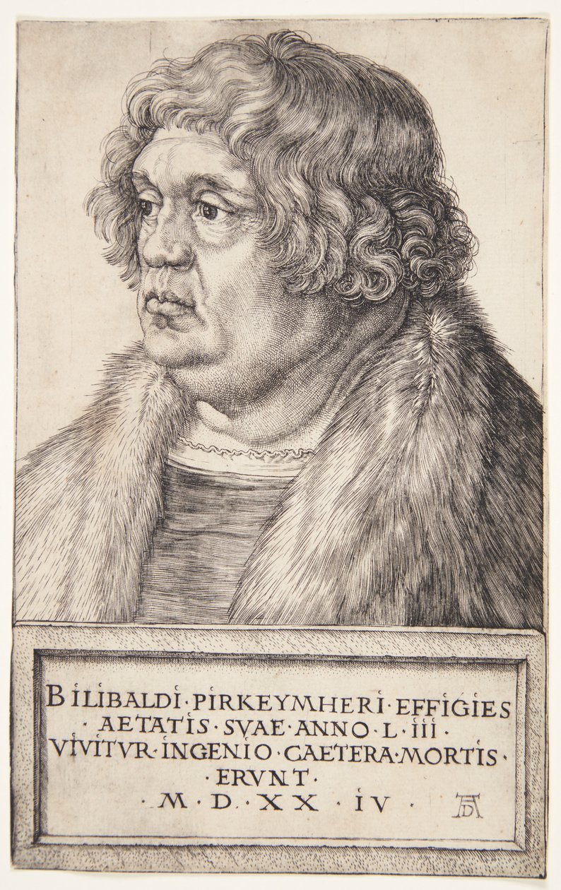 Willibald Pirckheimer - Albrecht Dürer