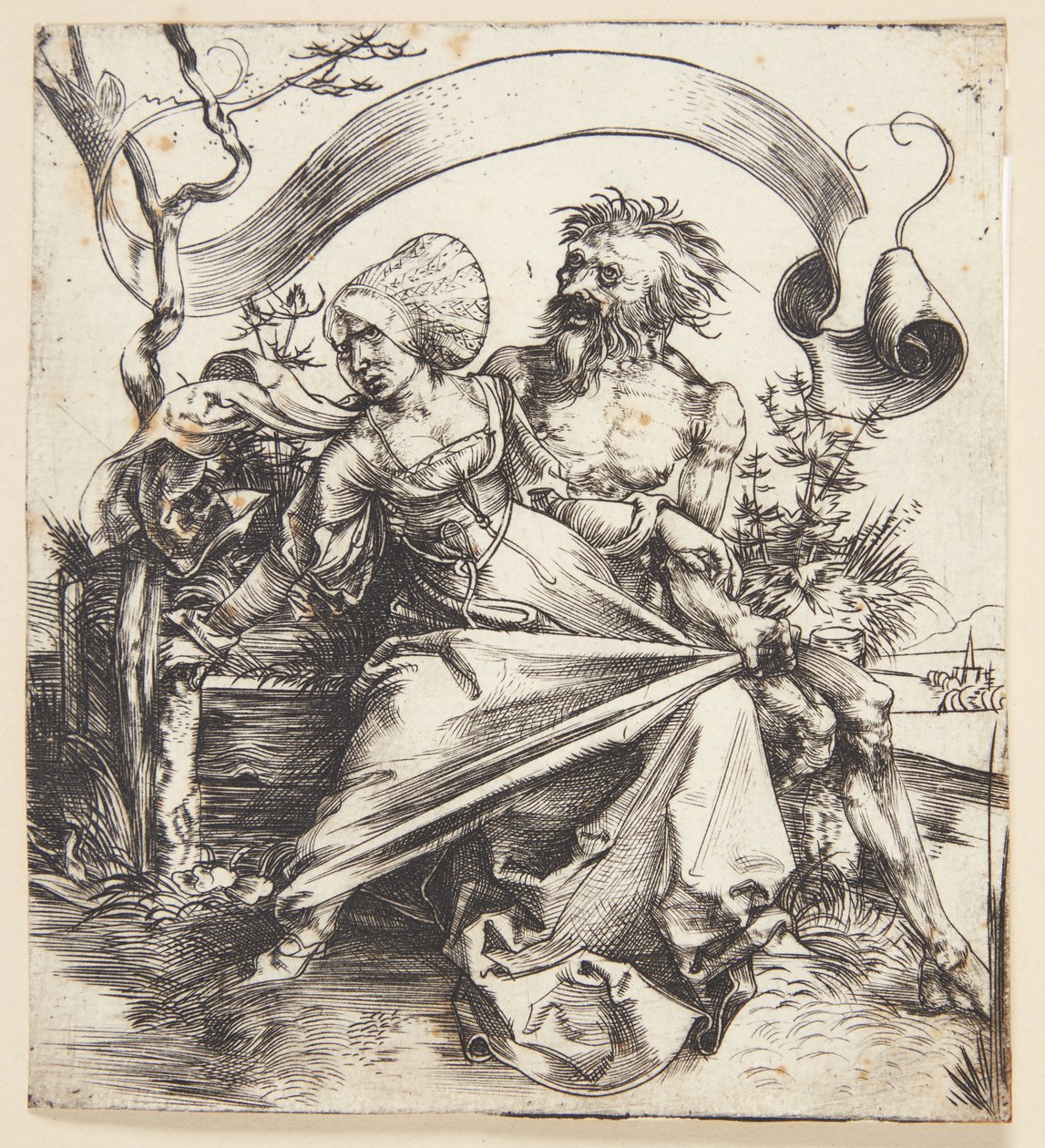 Jeune femme attaquée par la mort - Albrecht Dürer