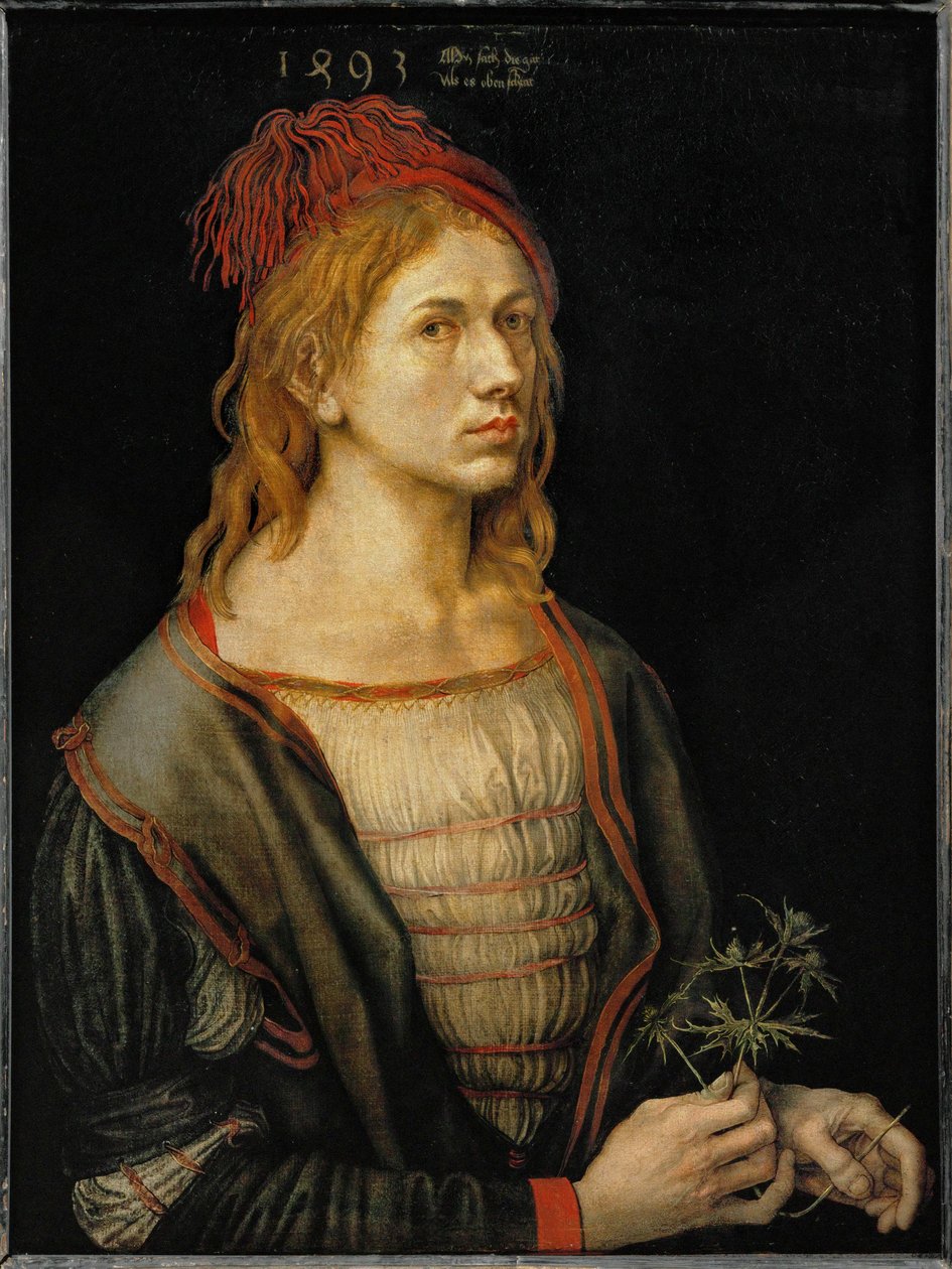 Albrecht Duerer, autoportrait ... - Albrecht Dürer or Duerer