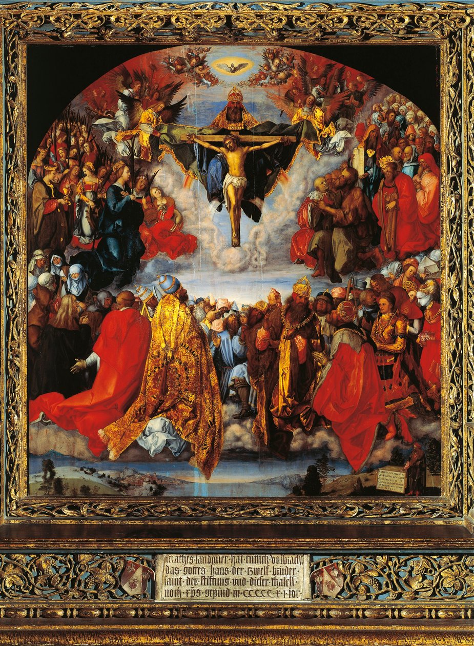 Autriche, Vienne, La Trinité - Albrecht Dürer