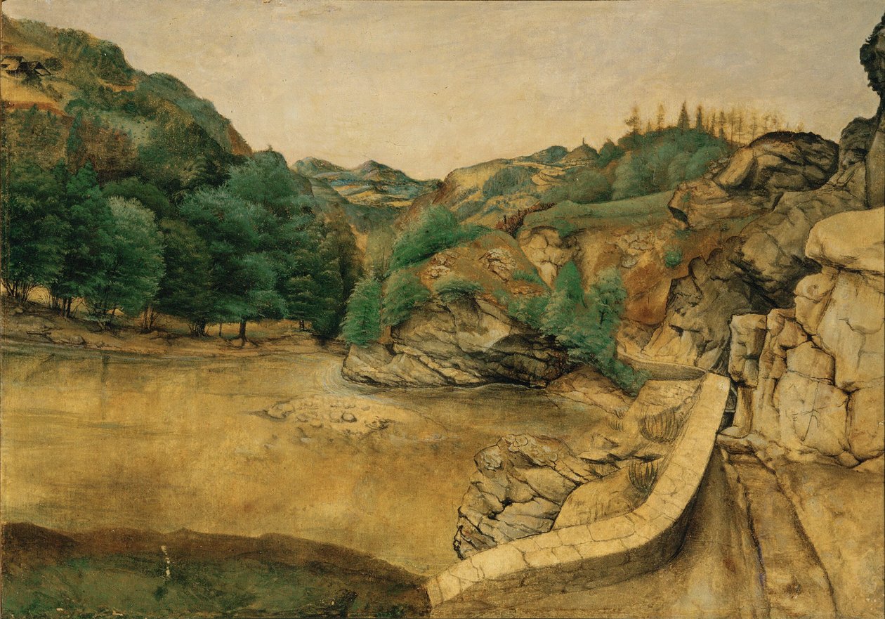 Sentier dans les Alpes - Albrecht Dürer or Duerer