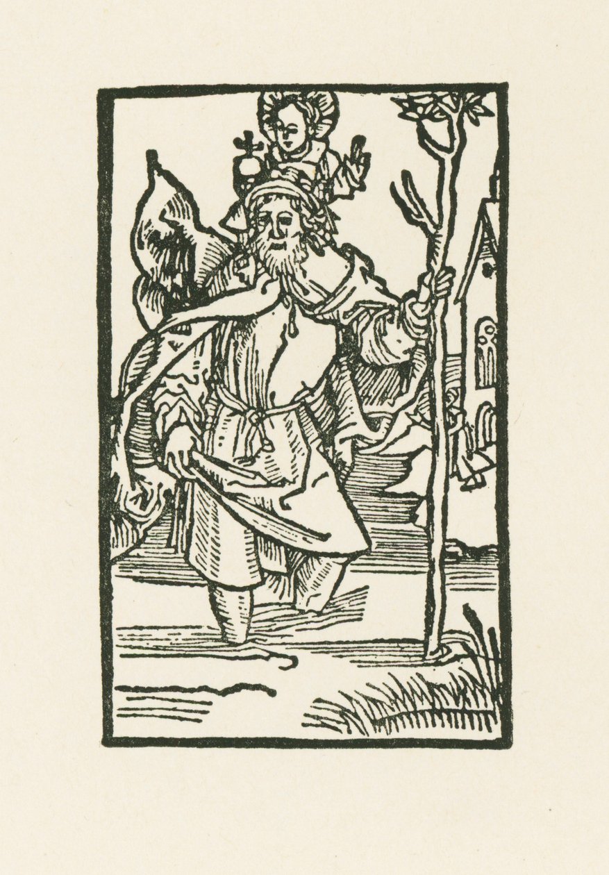 Saint-Christophe - Albrecht Dürer or Duerer