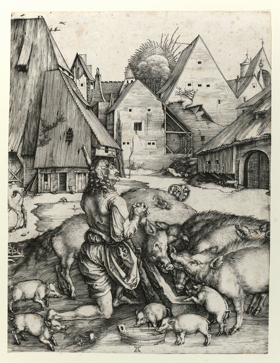 Le fils prodigue - Albrecht Dürer