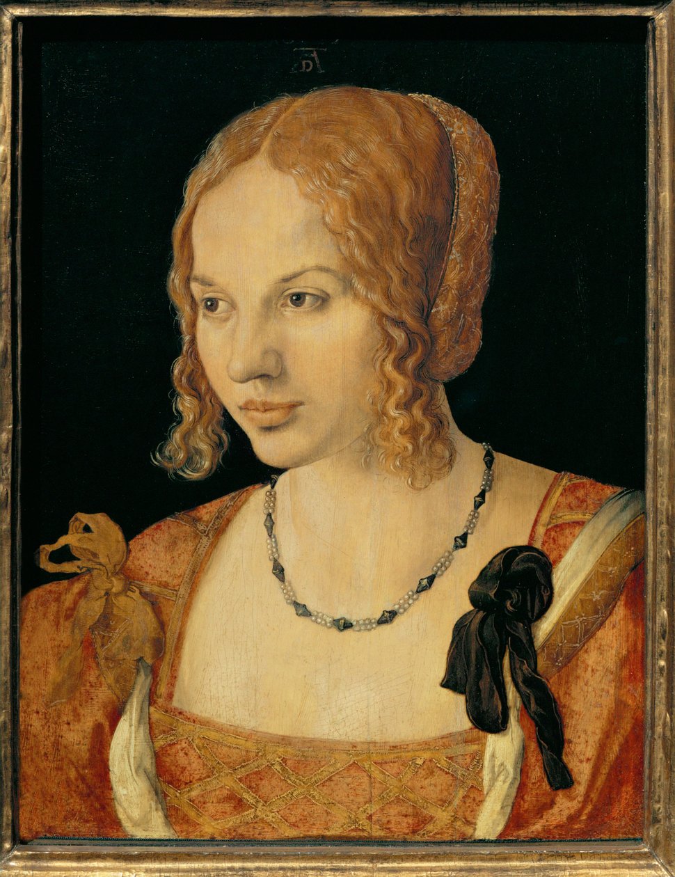 Dame vénitienne - Albrecht Dürer or Duerer