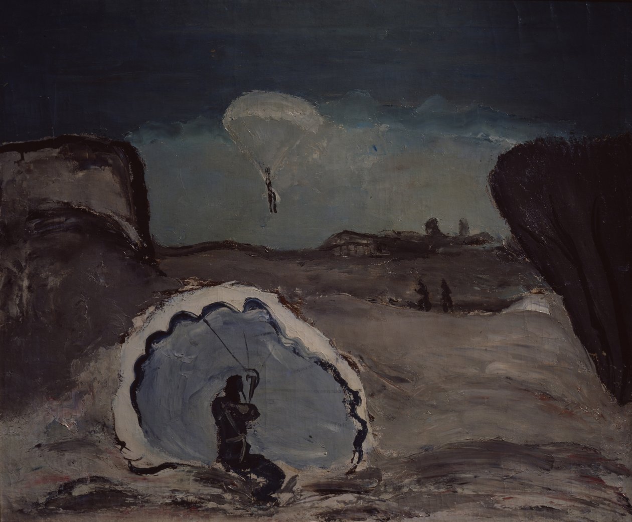 Un parachutiste, 1932 - Aleksandr Davidovic Drevin