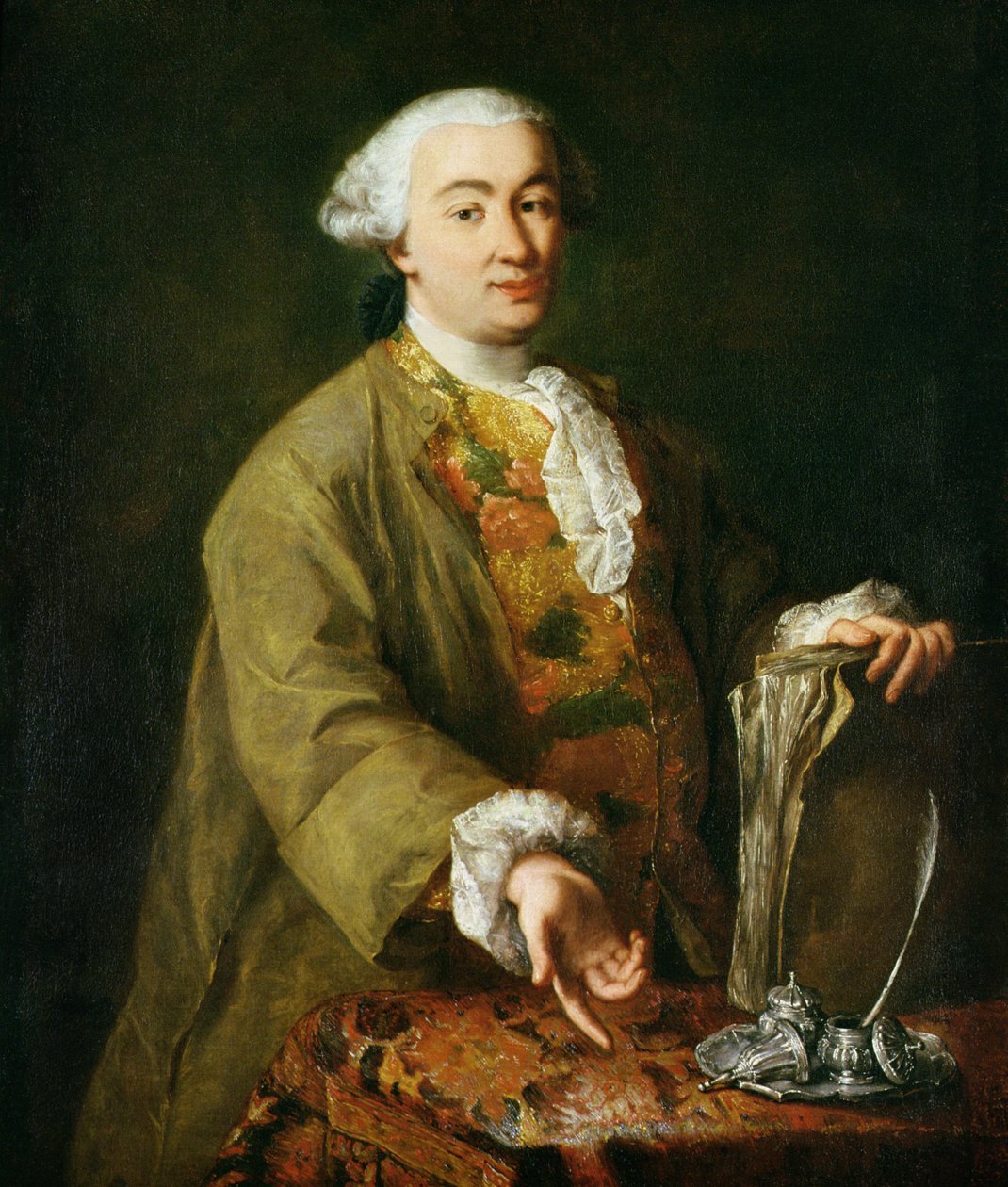 Portrait de Carlo Goldoni - Alessandro Longhi