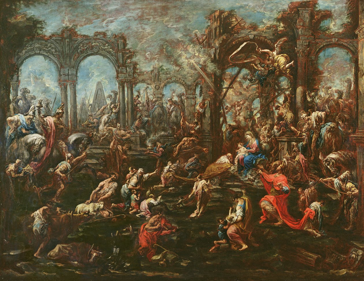 Adoration des Mages - Alessandro Magnasco