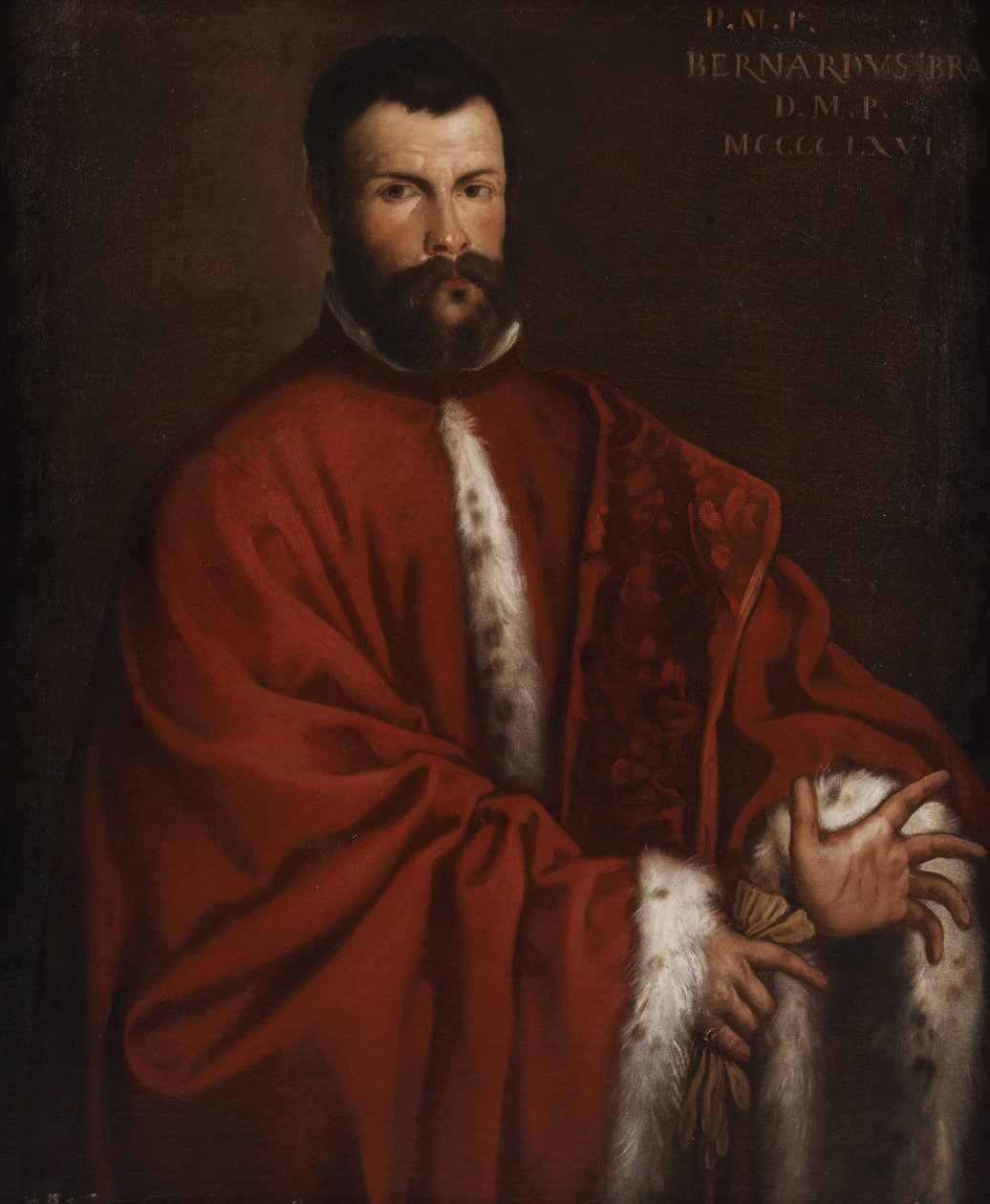 Portrait posthume du magistrat vénitien Bernardo Bra (1466) - Alessandro Varotari