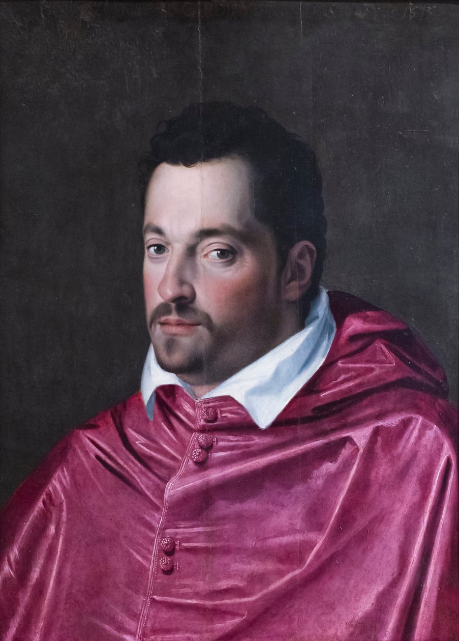 Portrait du cardinal Ferdinando Medici - Alessandro Allori