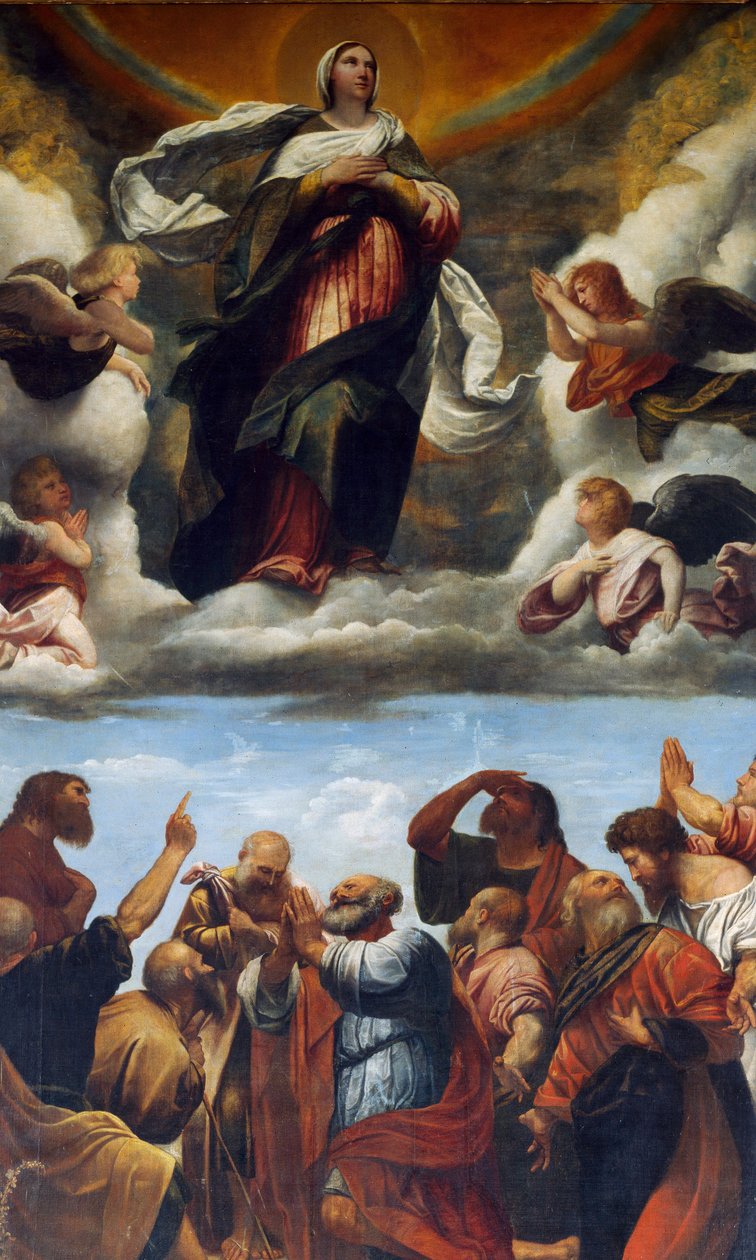 Assomption (retable) - Alessandro Bonvicino Moretto