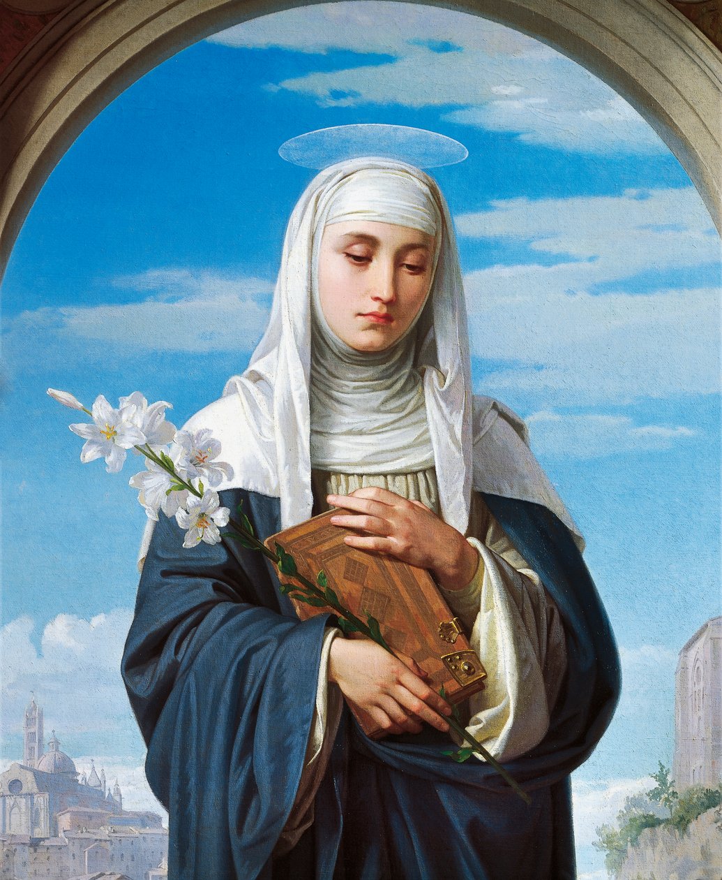 Sainte Catherine de Sienne - Alessandro Franchi