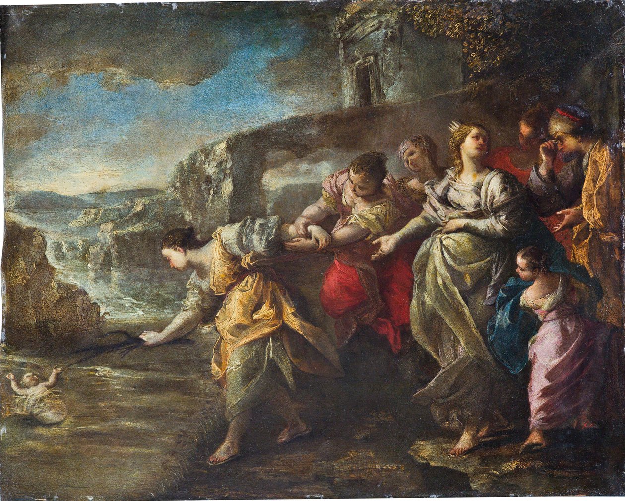 La Découverte de Moïse - Alessandro Gherardini