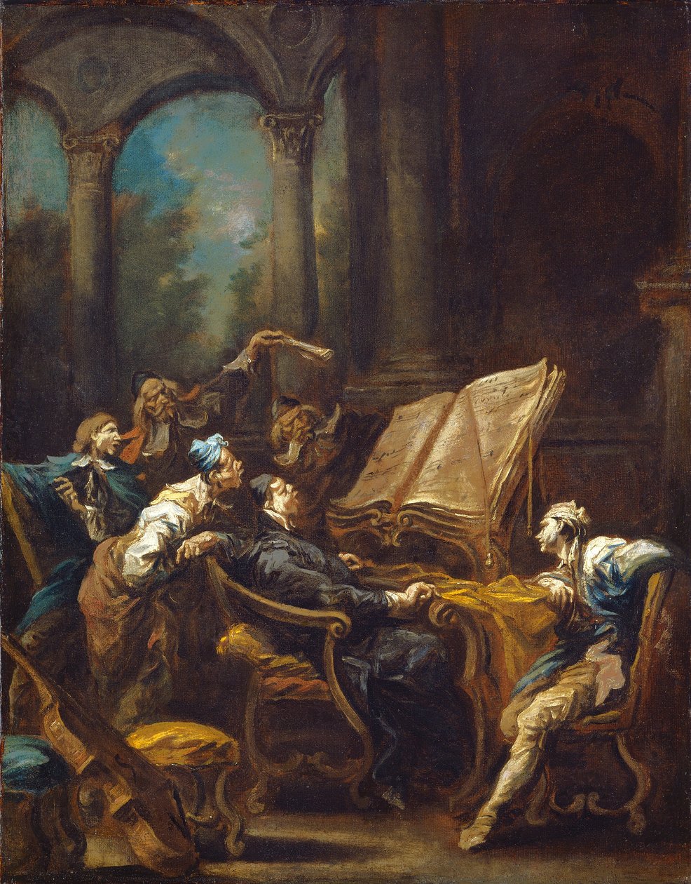 Les choristes - Alessandro Magnasco