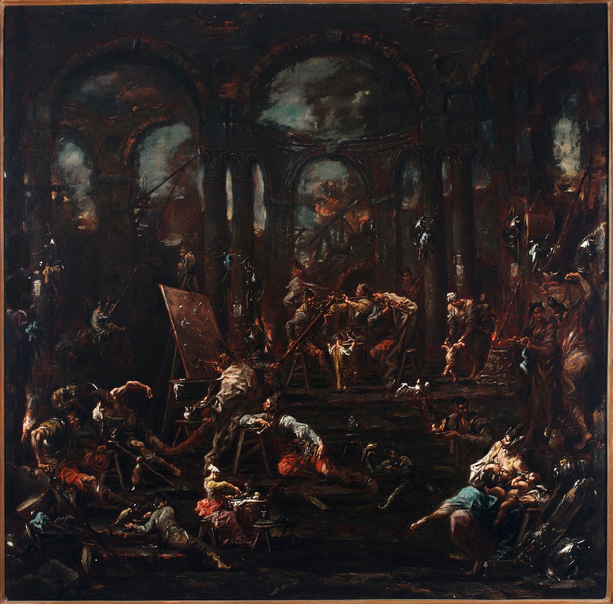 Le peintre mendiant - Alessandro Magnasco