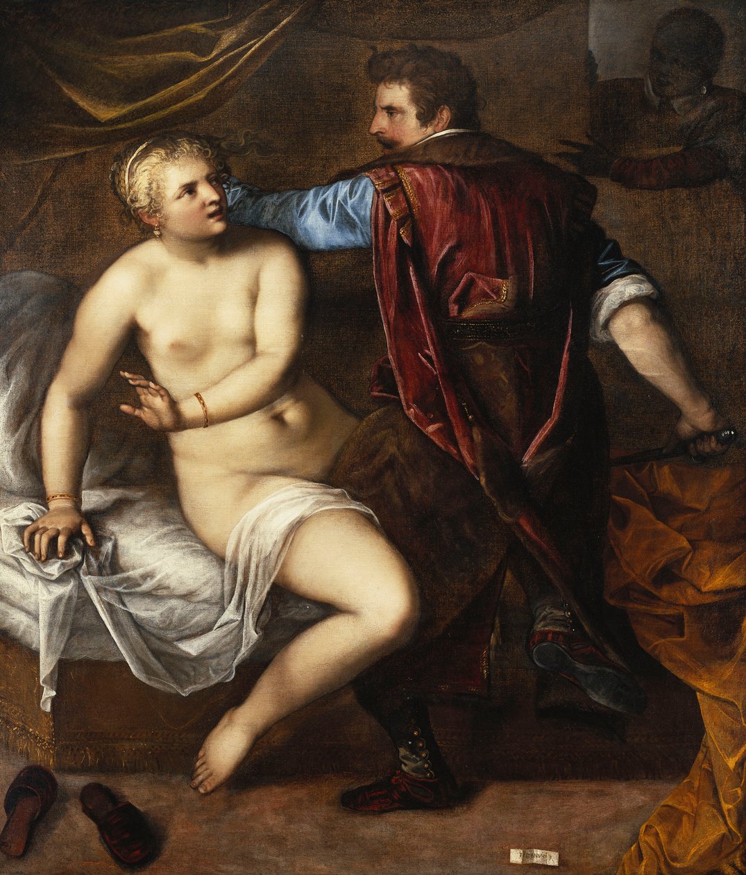 Le Viol de Lucrèce - Alessandro Varotari