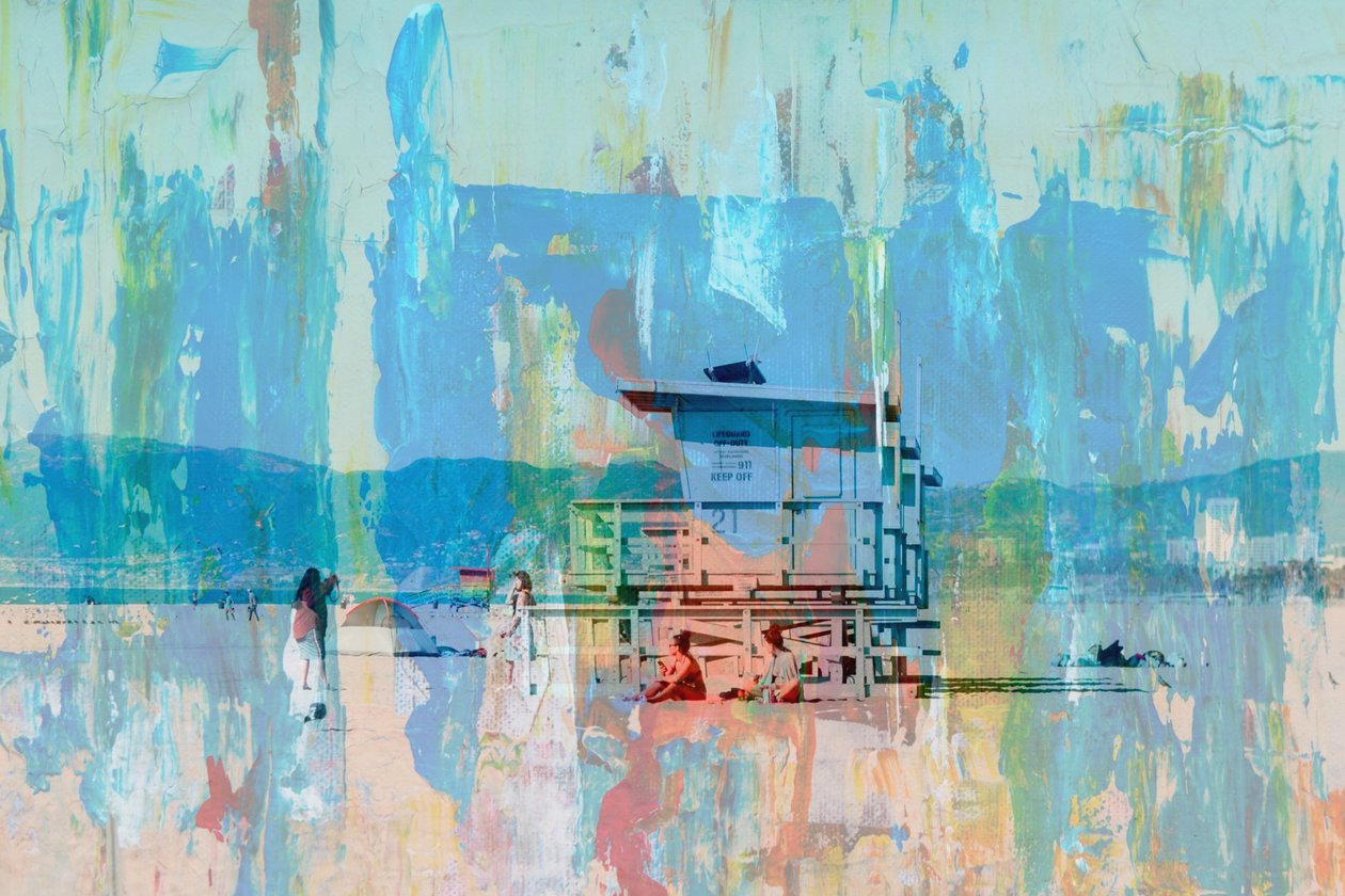 Station de plage, 2019 - Alex Caminker