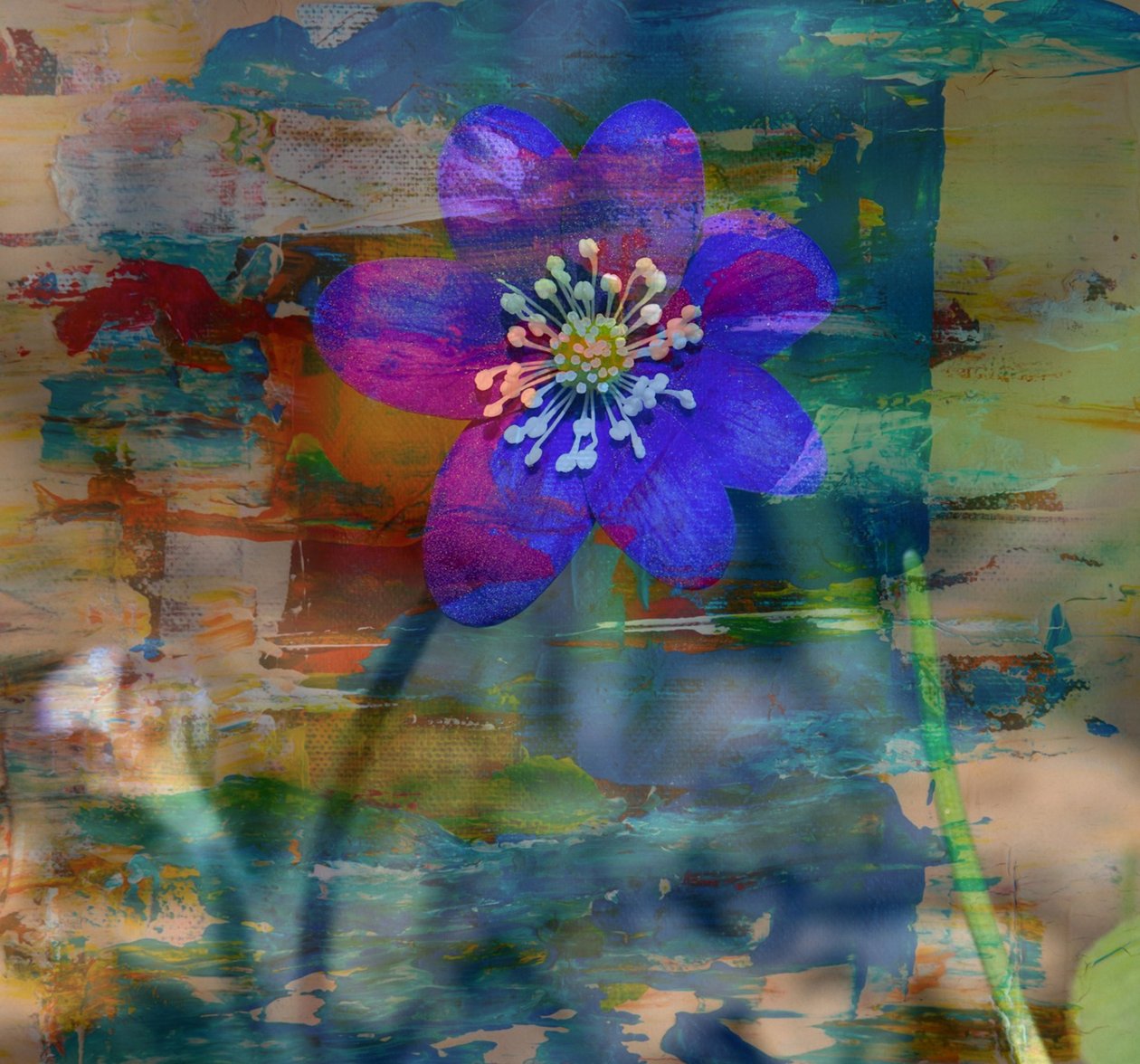 Note bleue II, 2019 - Alex Caminker