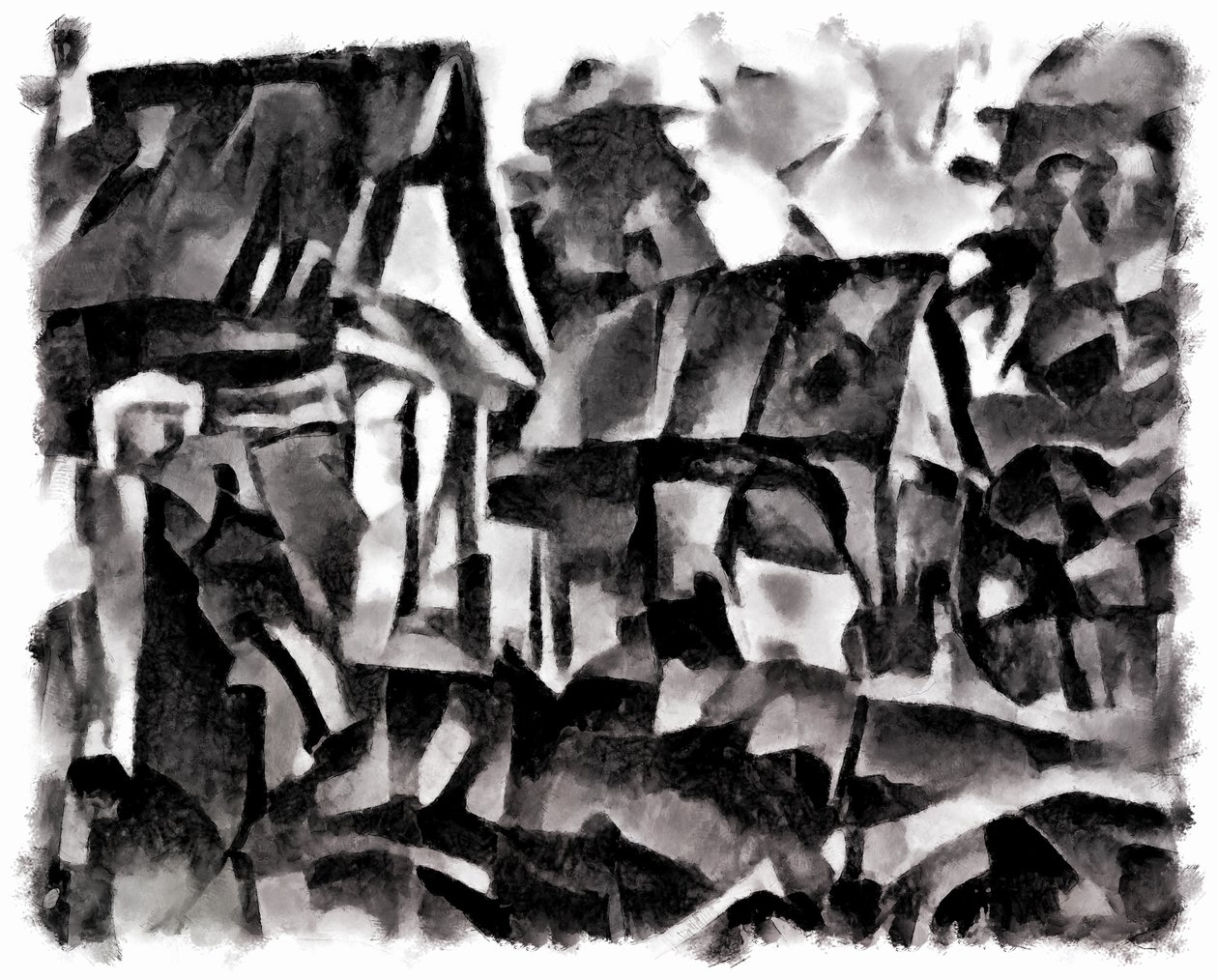 Vue (noir) #2 - Alex Caminker