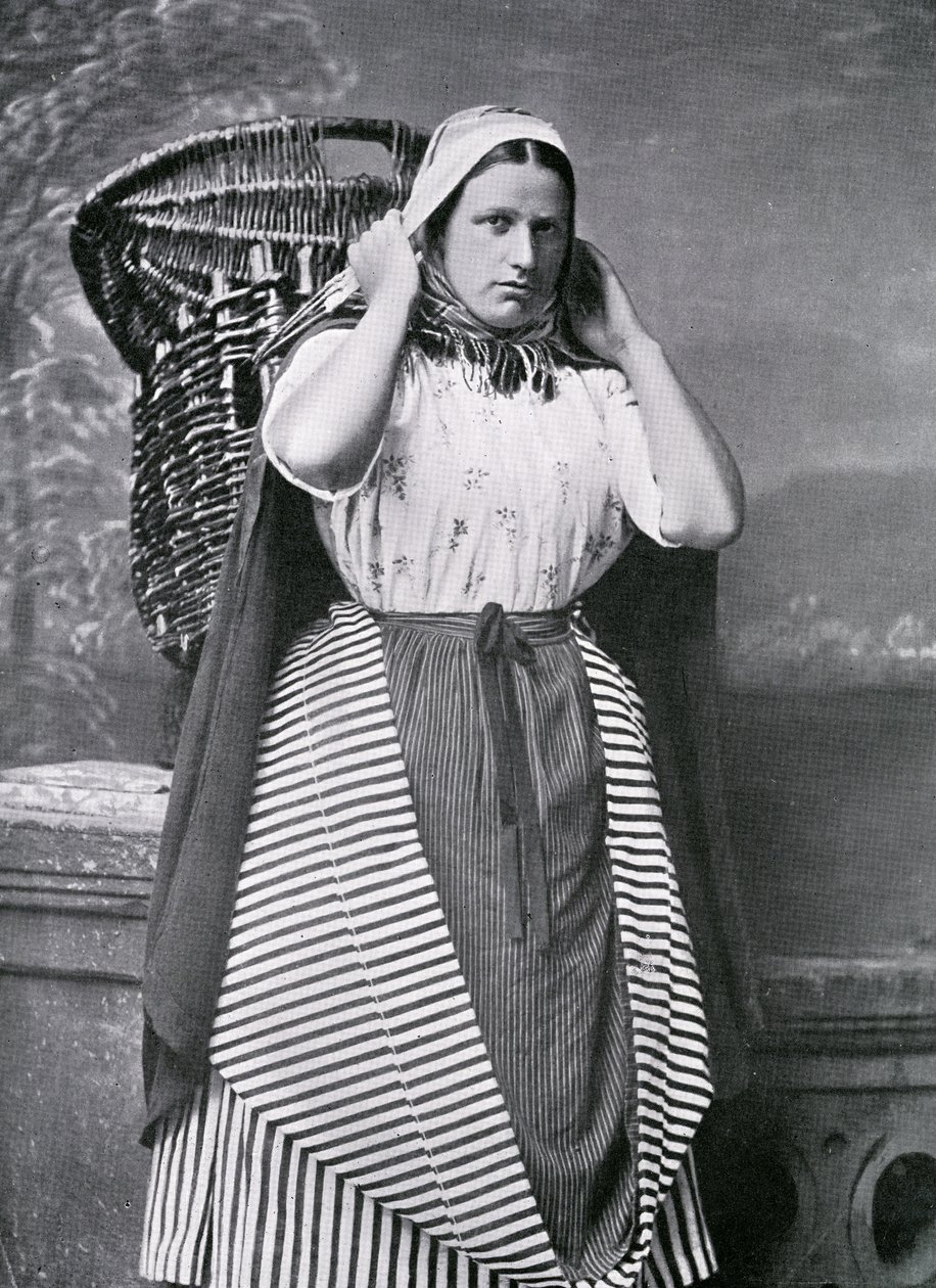 Une poissonnière de Newhaven, fin du 19ème siècle - Alexander Adam Inglis