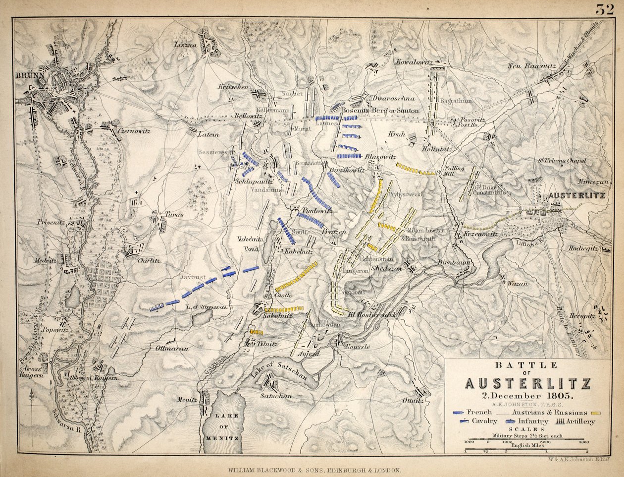 Carte de la bataille d