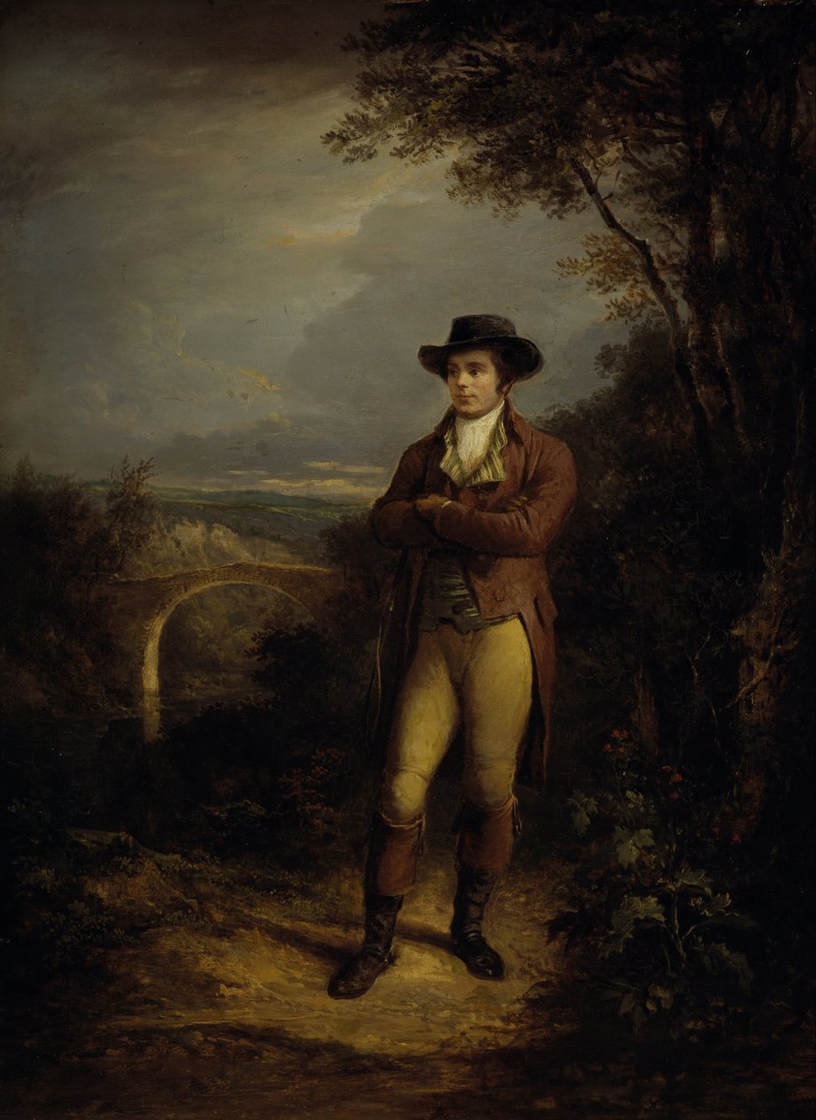 Robert Burns, 1759 - Alexander Nasmyth