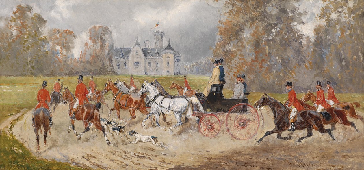 Retour au château - Alexander von Bensa
