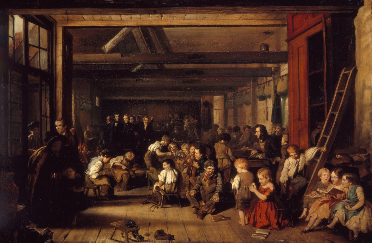La première école de chiffonniers, Westminster - Alexander Blaikley
