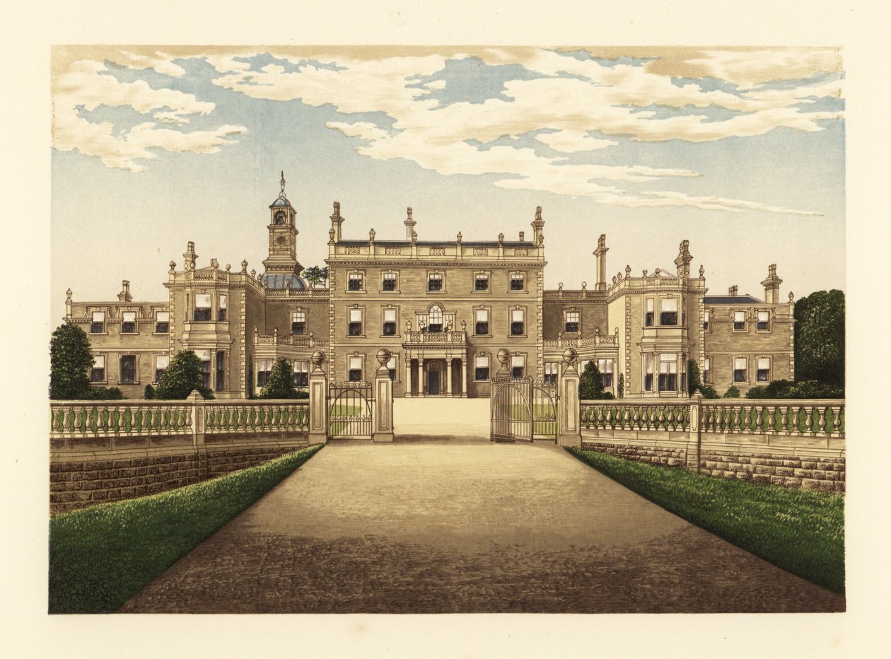 Bulwell Hall, Nottinghamshire, Angleterre - Alexander Francis (after) Lydon