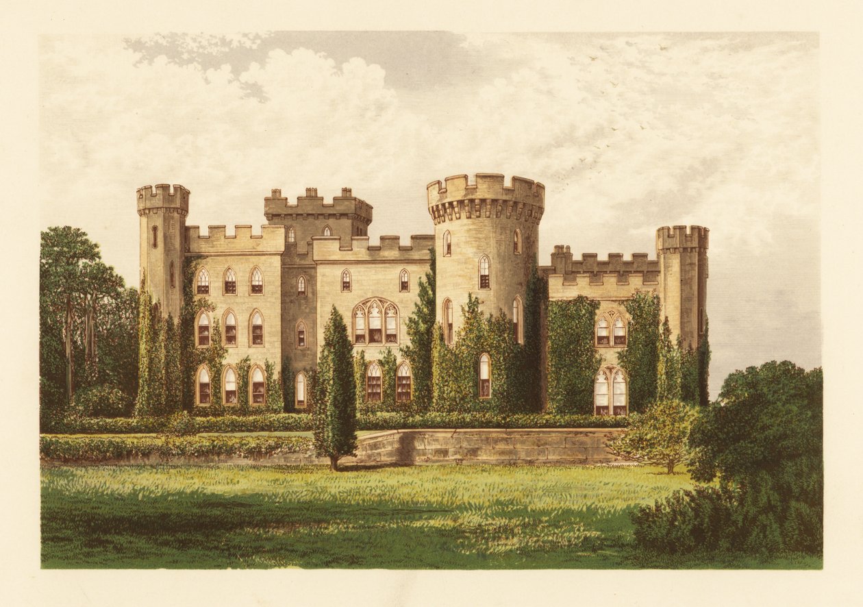 Château de Cholmondeley, Cheshire, Angleterre - Alexander Francis (after) Lydon