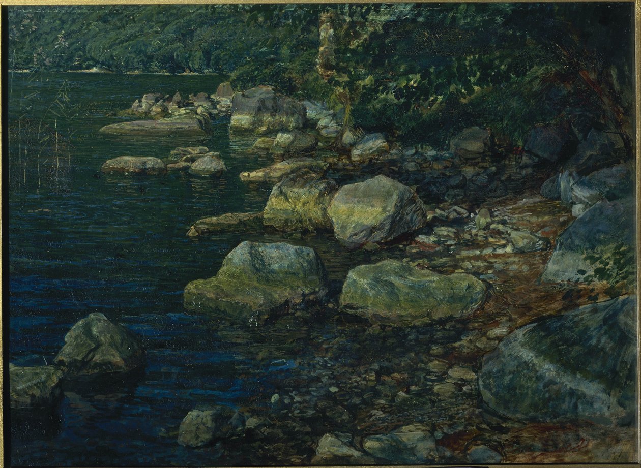 Eau et pierres près de Palazzuola - Alexander Ivanov