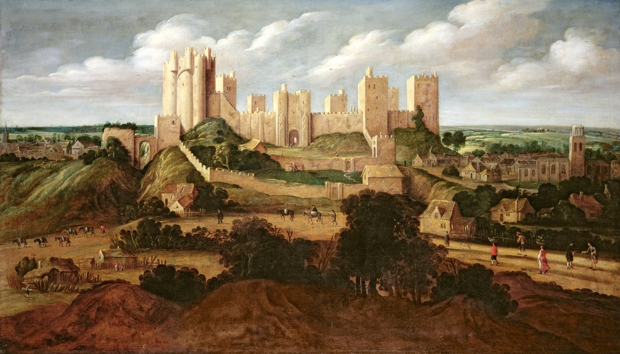 Château de Pontefract, c.1620-40 - Alexander Keirincx