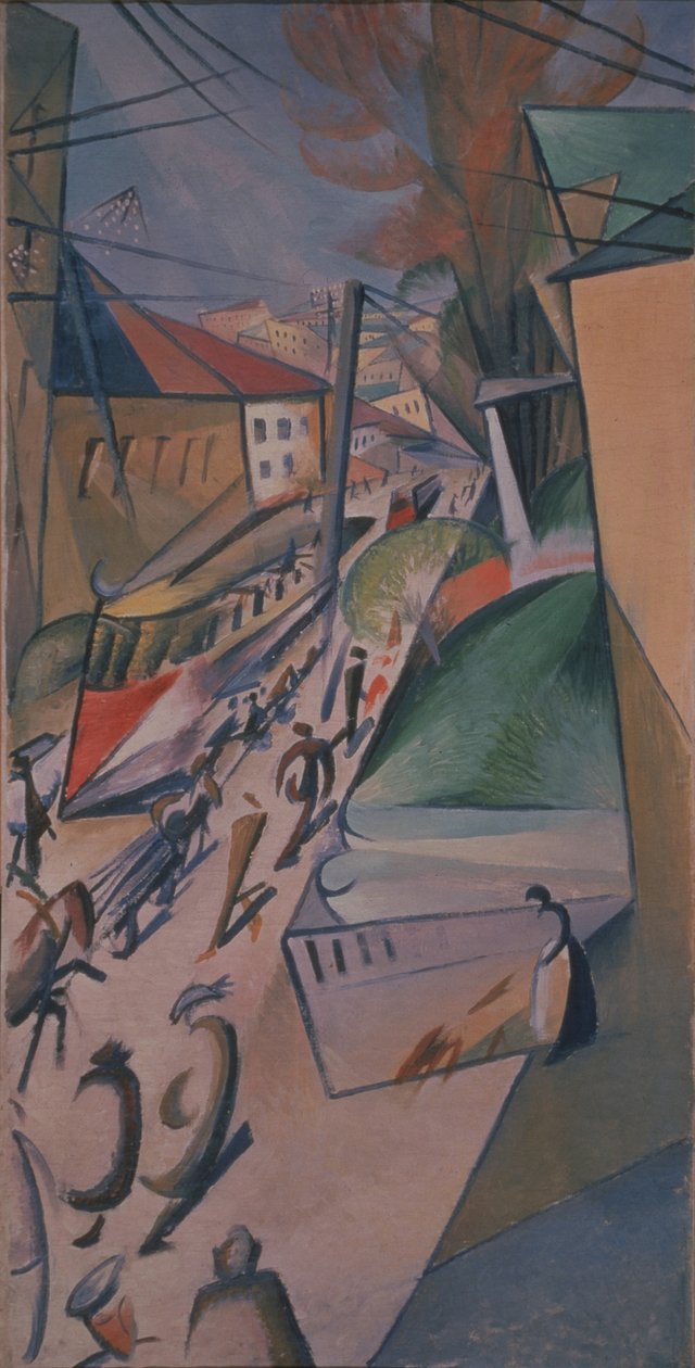 Tram, 1914 - Alexander Bogomazov