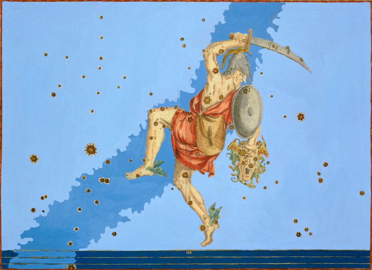 Constellation de Persée, 1603 - Alexander Mair