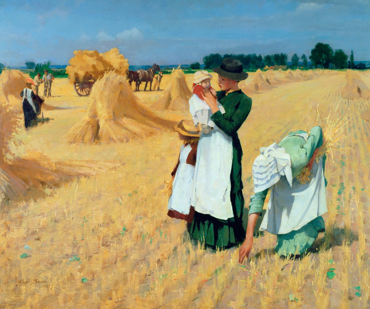Les Glaneuses - Alexander Mann