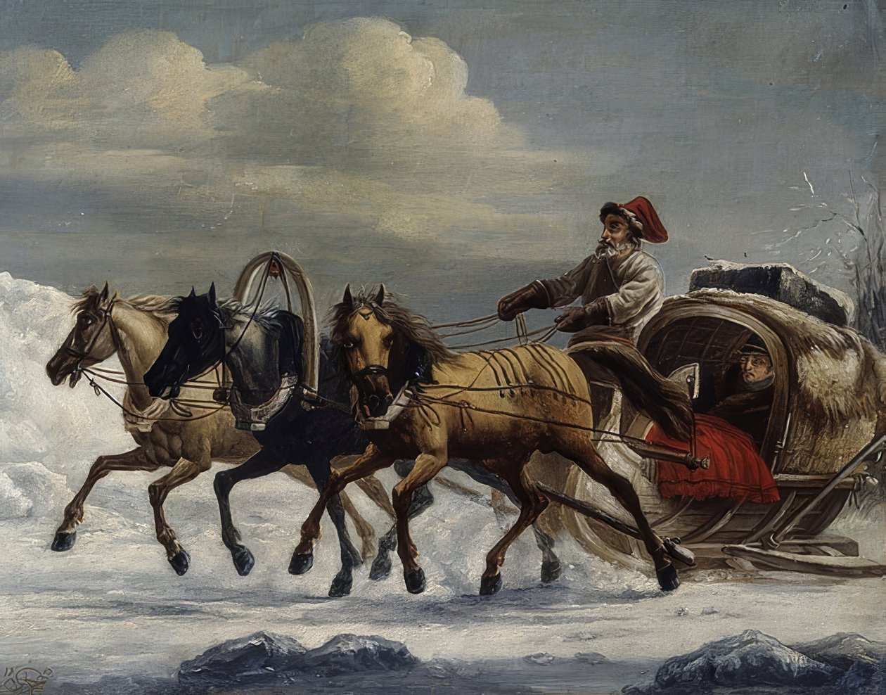 Troïka - Alexander Osipovich Orlowski