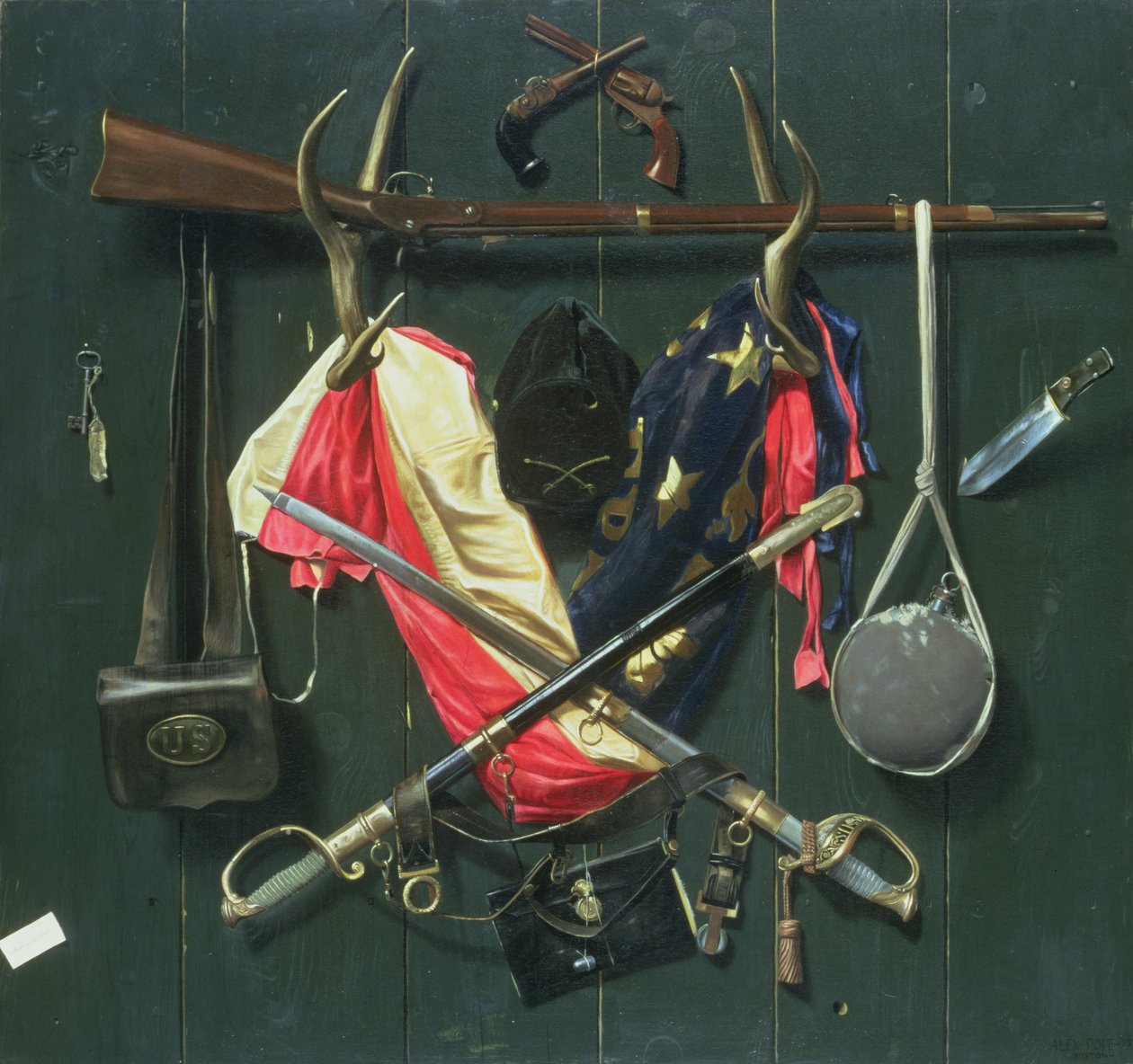 Emblèmes de la guerre civile, 1888 - Alexander Pope