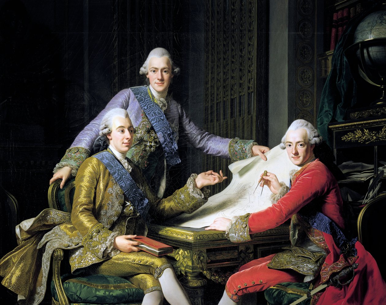 Gustave III de Suède (Stockholm) - Alexander Roslin
