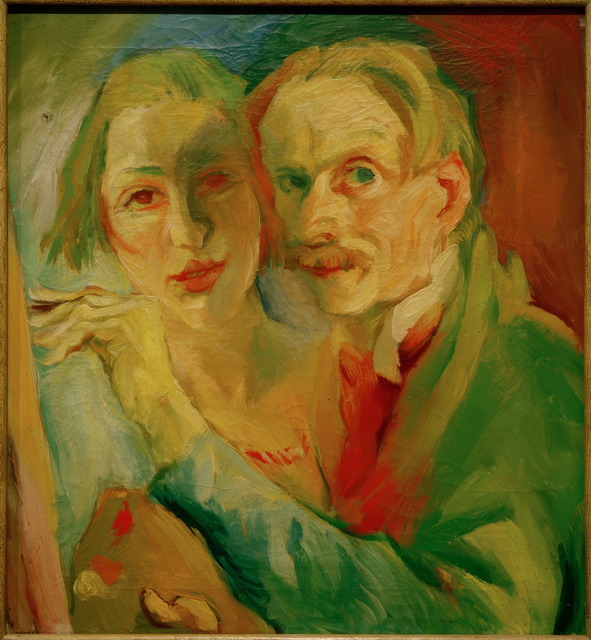 Autoportrait avec élève - Alexander Soldenhoff