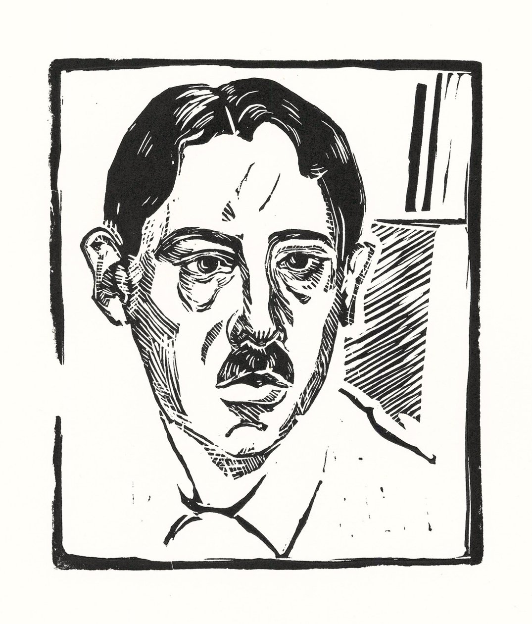 Autoportrait, 1919 - Alexander Vasilyevich Shevchenko