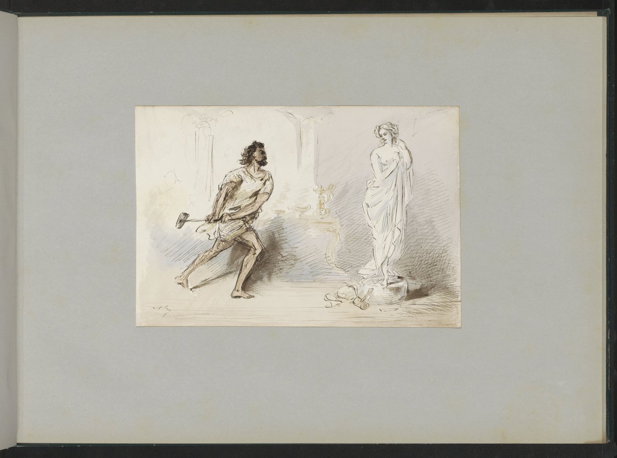 Pygmalion et Galatée - Alexander Ver Huell