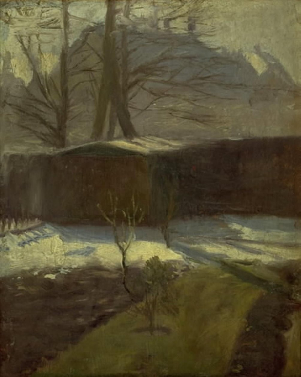 Un jardin en hiver, Helenevej. Copenhague - Alexander Wilde
