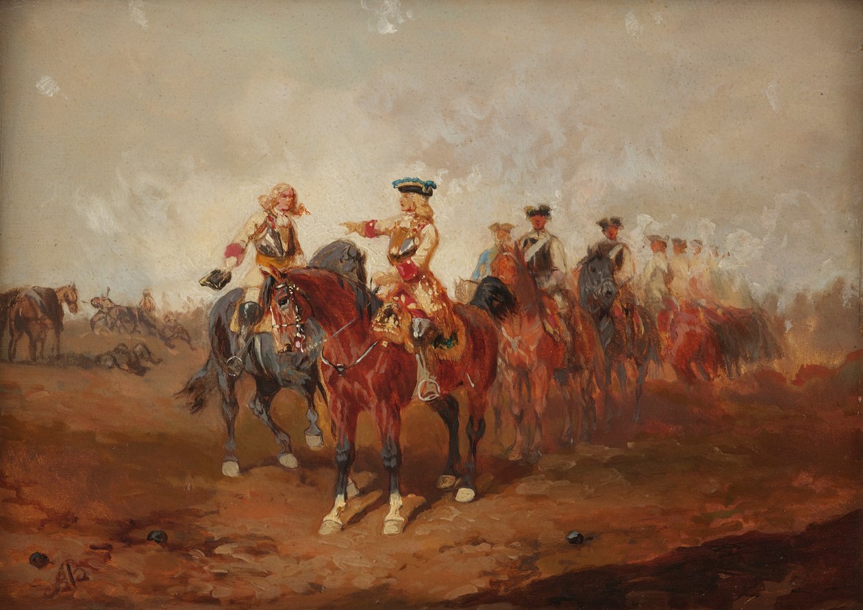 Après la bataille - Alexander von Bensa