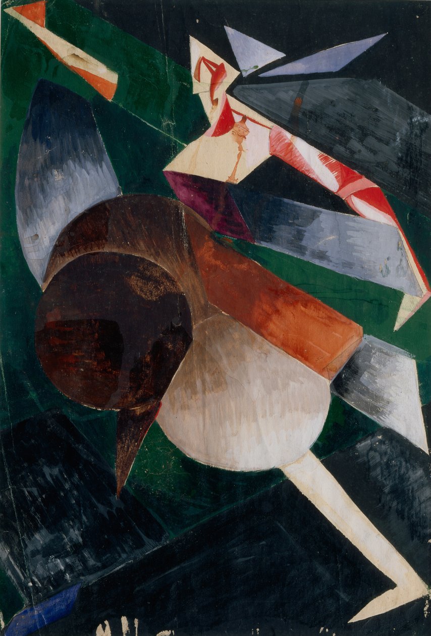 Abstraction. La danseuse - Alexandra Alexandrowna Exter