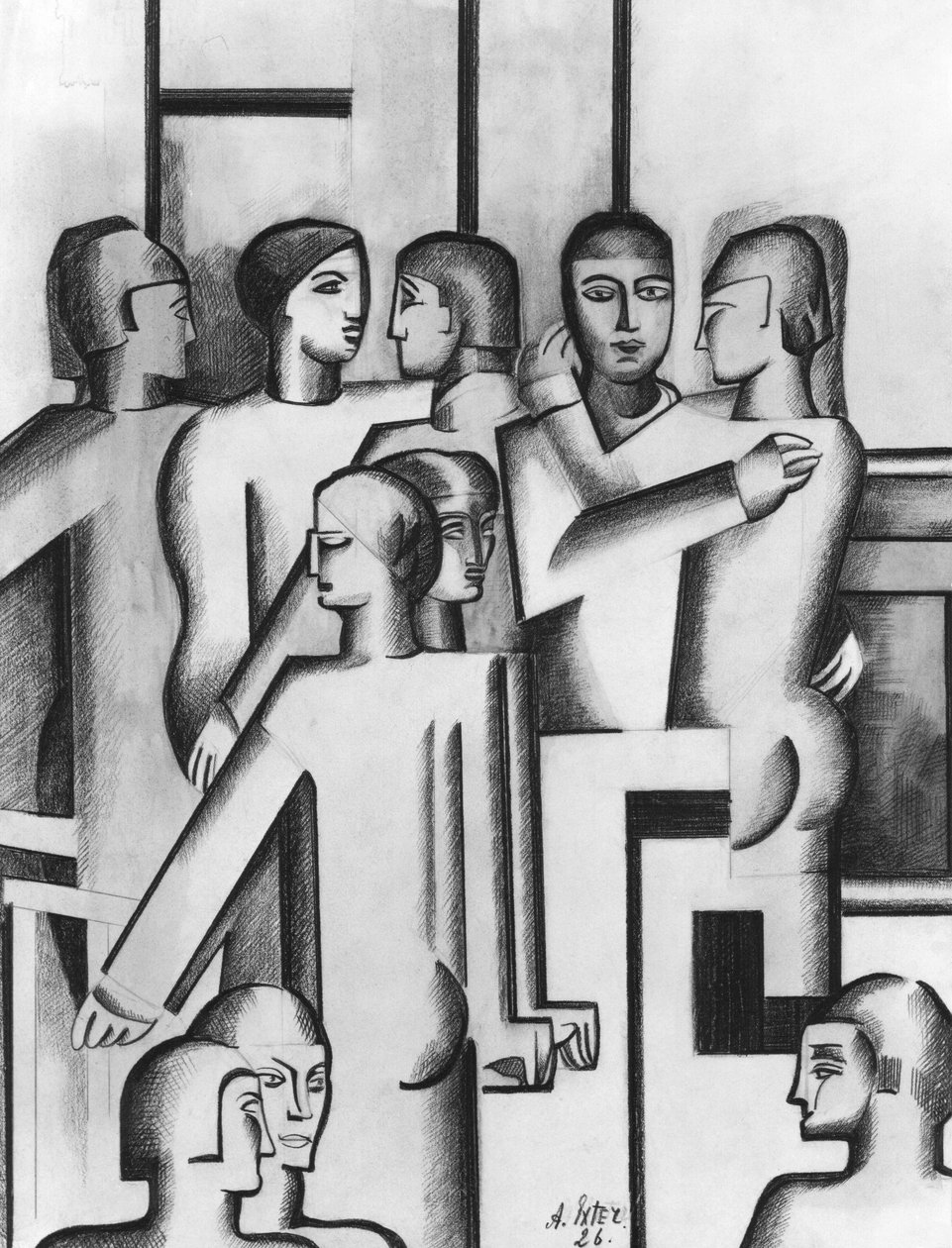 Composition puriste - Alexandra Alexandrowna Exter