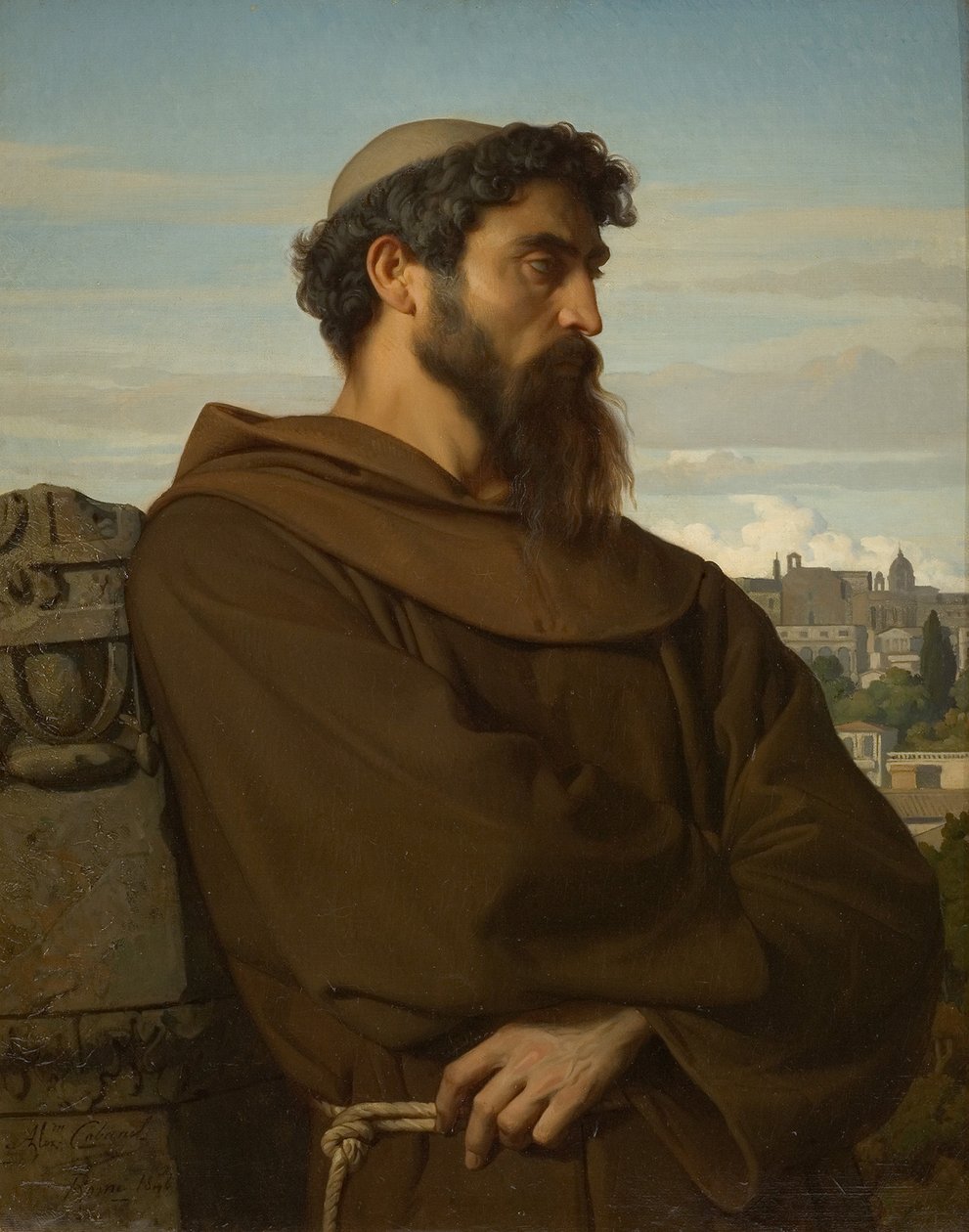 Le Moine Romain - Alexandre Cabanel