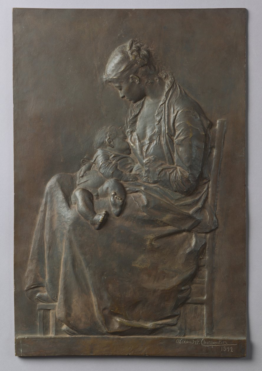 Mère et Enfant, 1892 - Alexandre Charpentier