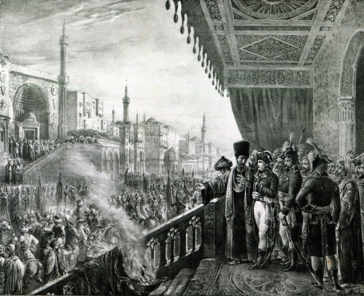 Napoléon Bonaparte (1769-1821) célébrant l