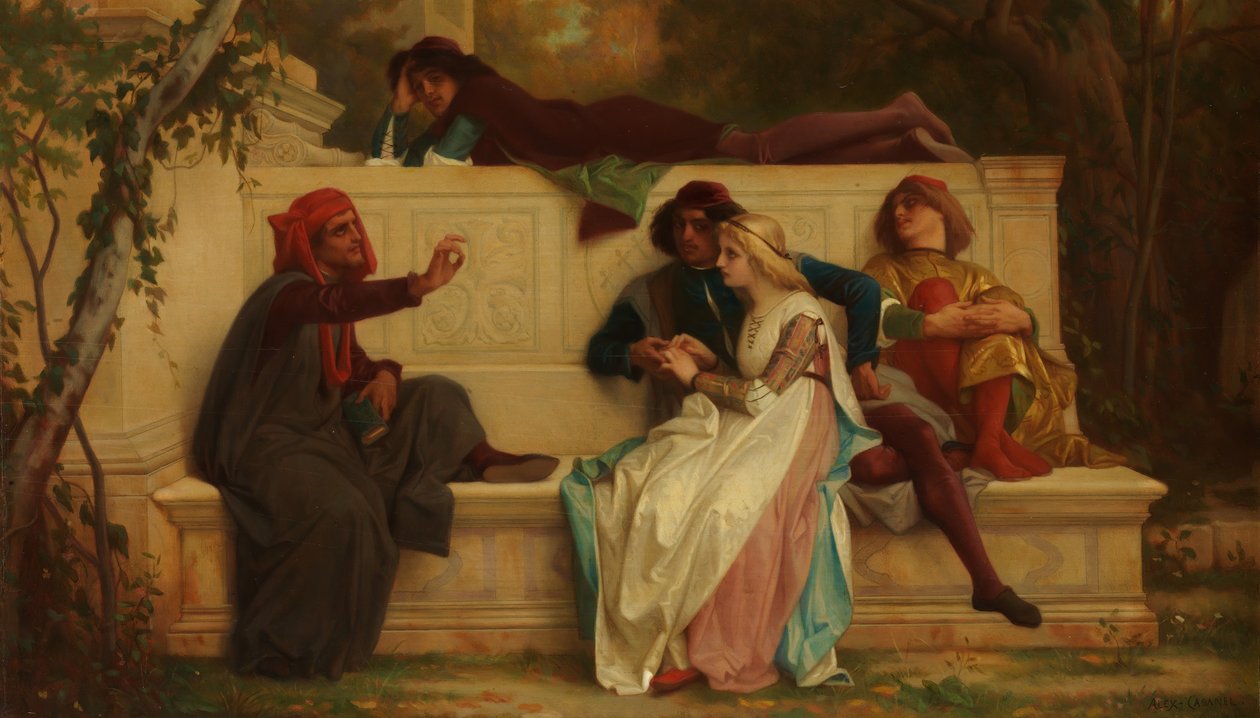 Poète florentin, 1861 - Alexandre Cabanel