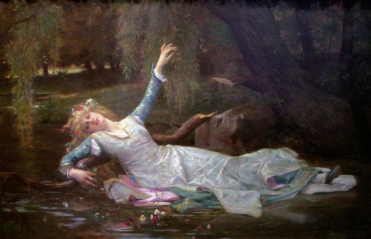 Ophélie, 1883 - Alexandre Cabanel